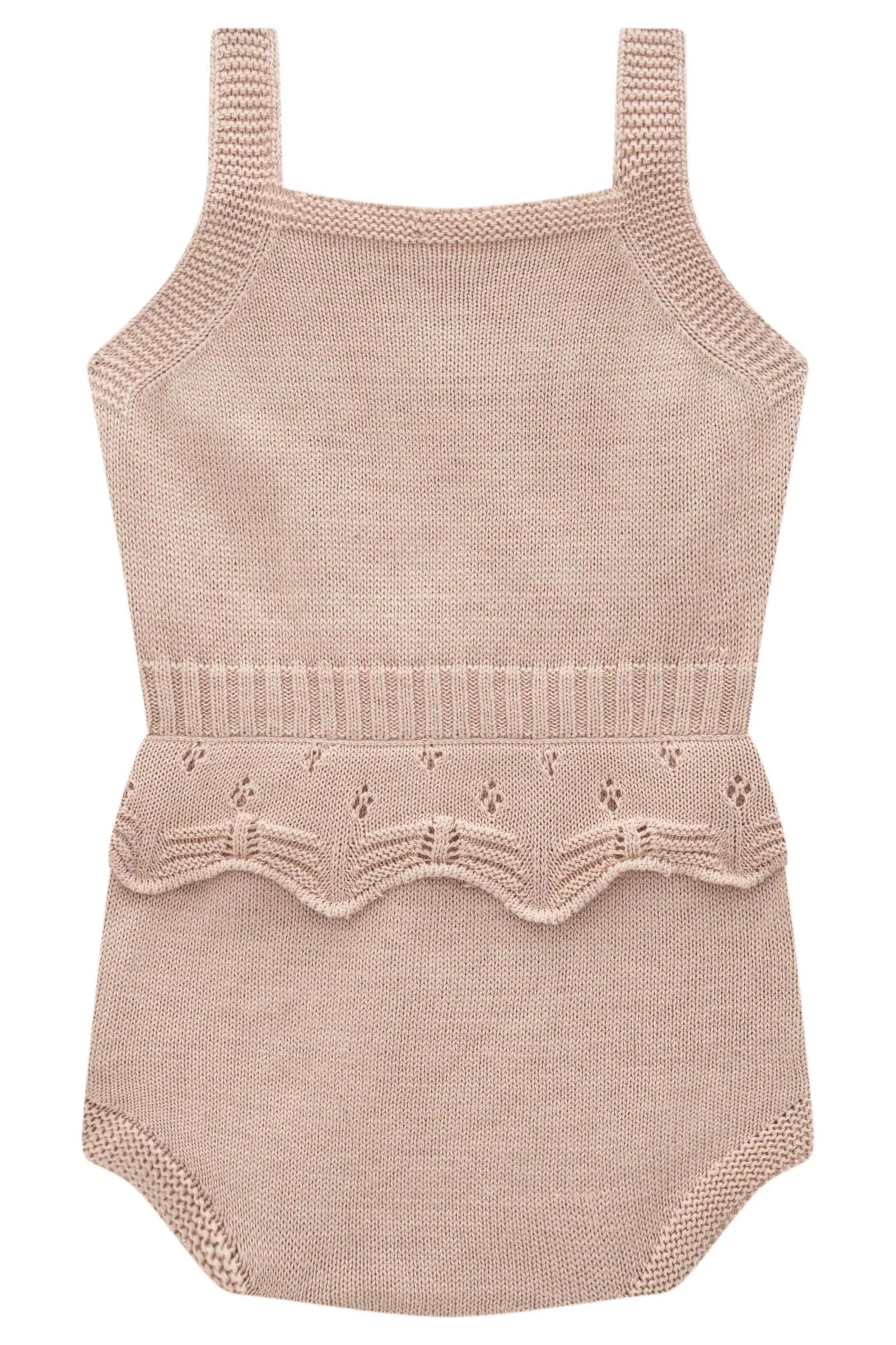 Romper em Tricot 100% Algodão 97549 Infanti Bebê Menina