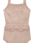 Romper em Tricot 100% Algodão 97549 Infanti Bebê Menina
