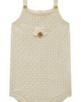 Romper em Tricot 100% Algodão 97550 Infanti Bebê Menina