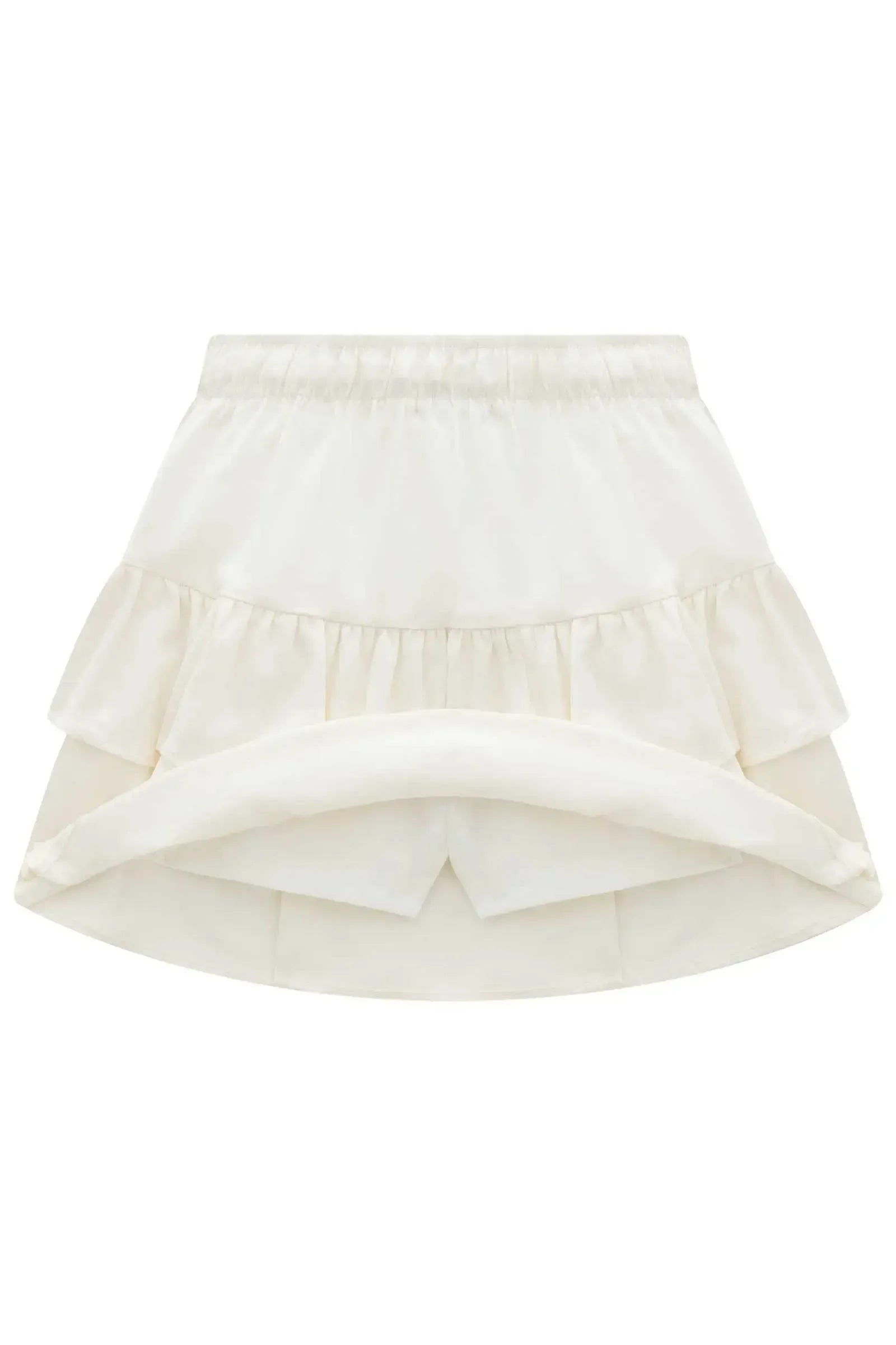 Saia em Sarja com Elastano. Com Shorts Embutido 95407 Infanti Infantil Menina