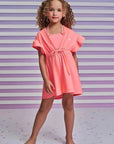 Saída de Praia em Malha UV Dry com Proteção UV 50+ 95301 Infanti Infantil Menina