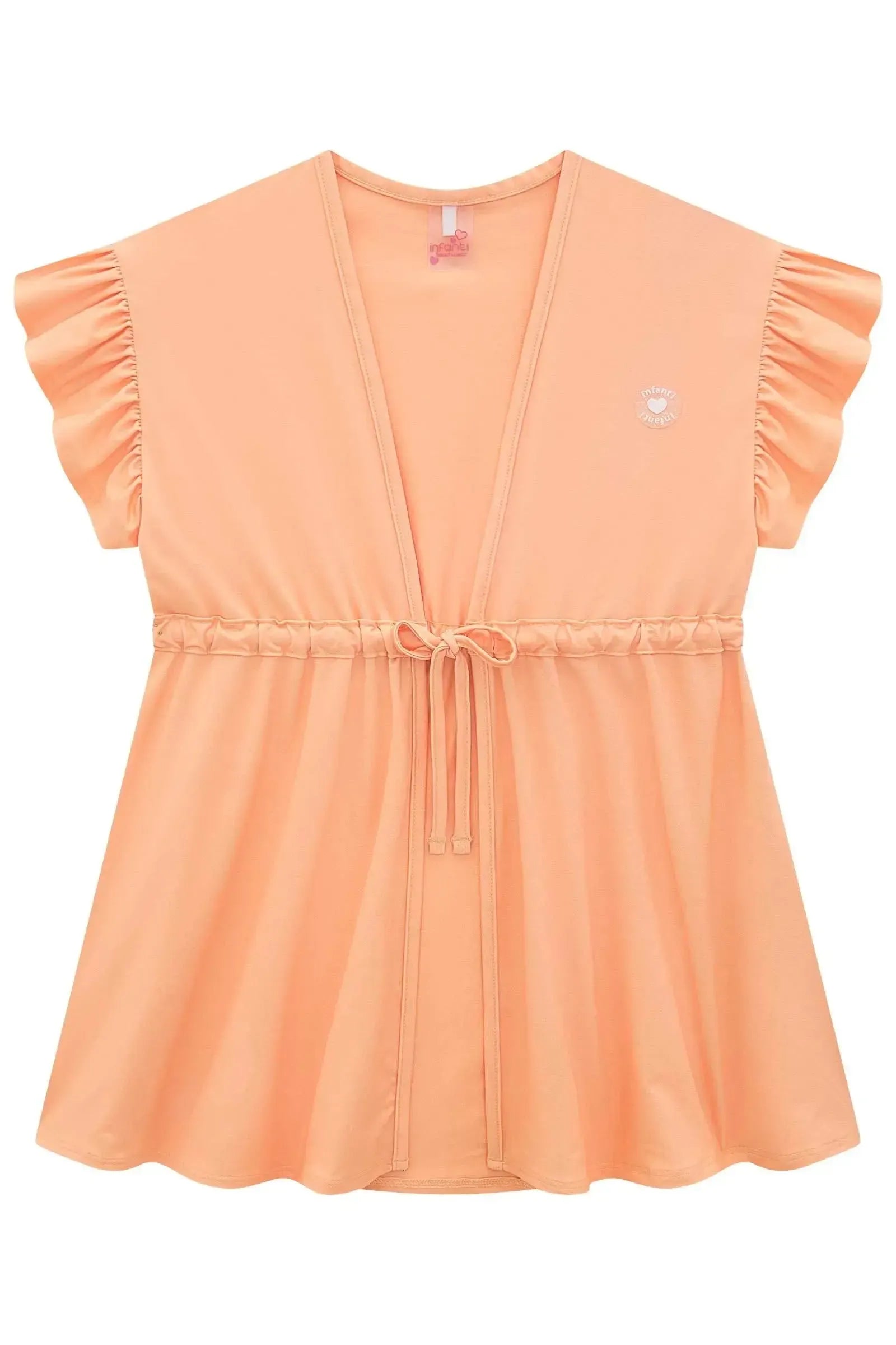 Saída de Praia em Malha UV Dry com Proteção UV 50+ 95301 Infanti Infantil Menina