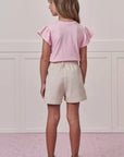 Short em Sarja com Elastano 98762 Infanti Infantil Menina