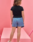 Short Saia em Jeans Bellini com Elastano 76093 Infanti