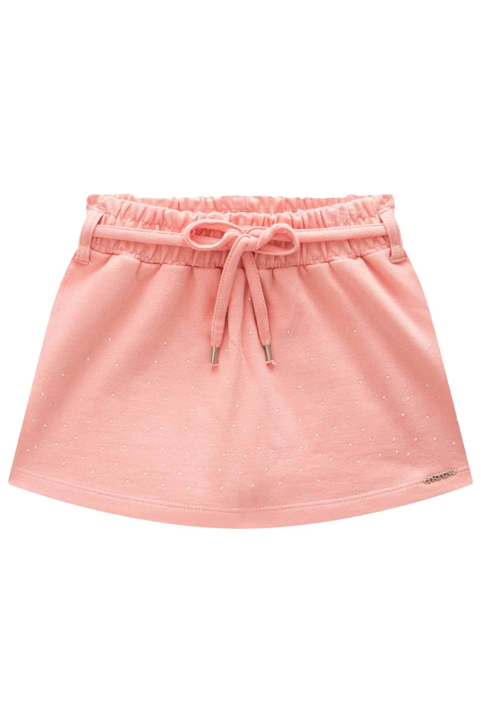 Short Saia em Moletwill 92492 Infanti Infantil Menina