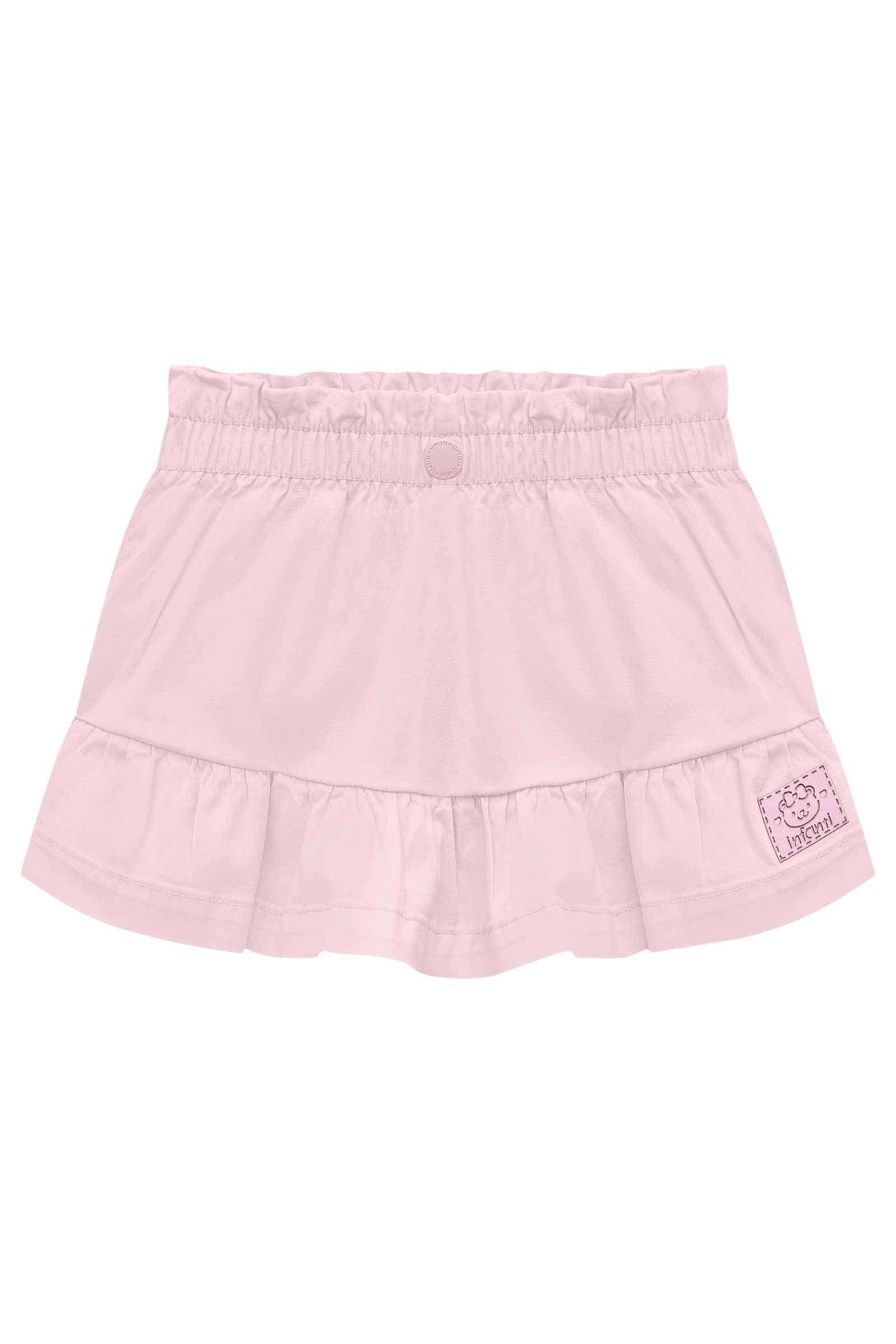 Short Saia em Sarja Daryl com Elastano 75639 Infanti