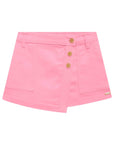 Short Saia em Sarja Onix com Elastano 74313 Infanti