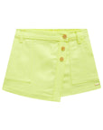 Short Saia em Sarja Onix com Elastano 74313 Infanti