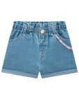 Shorts em Jeans Bellini com Elastano 75682 Infanti