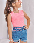 Shorts em Jeans Bellini com Elastano 76834 Infanti