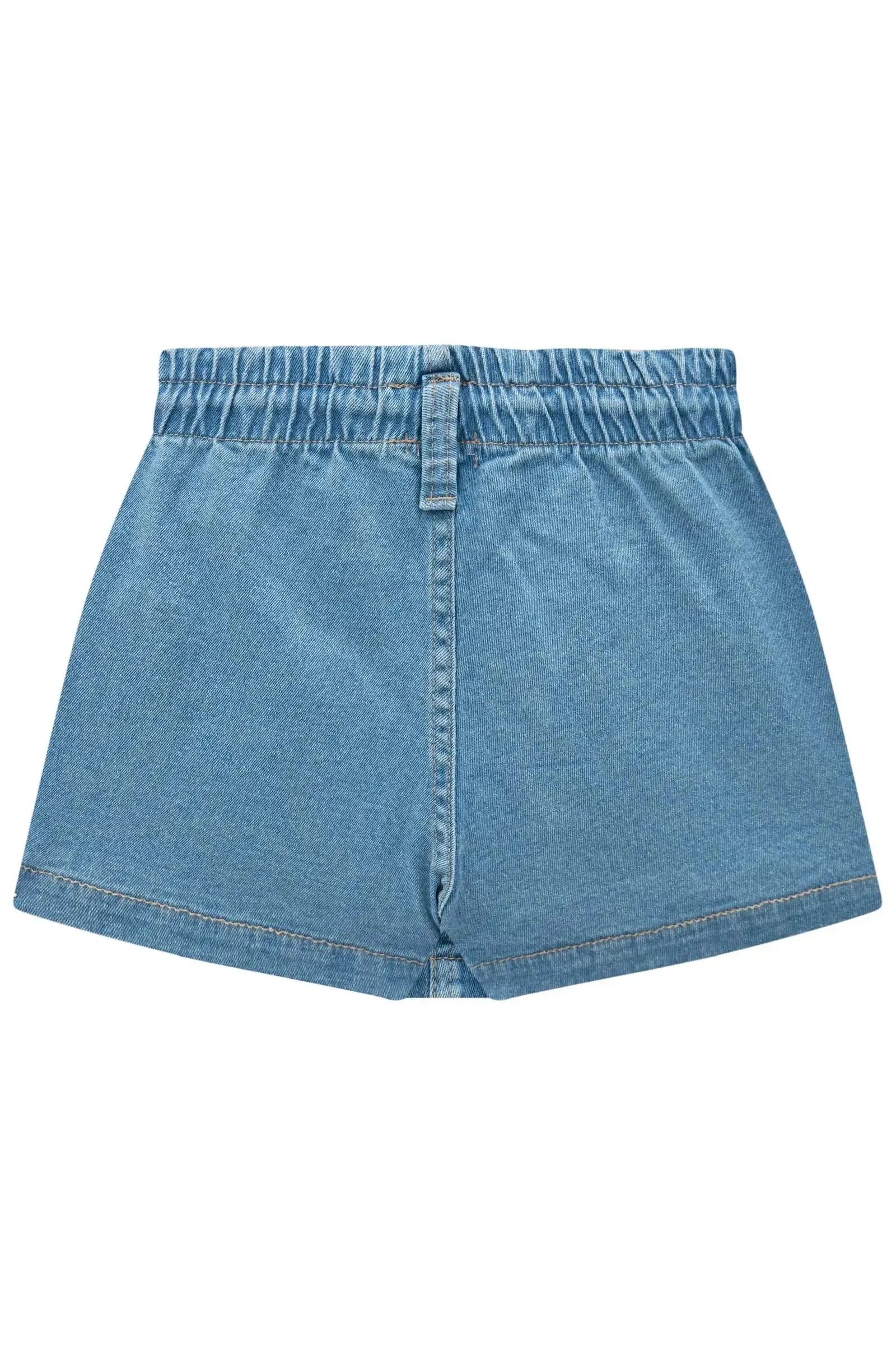 Shorts em Jeans com Elastano 86586 Infanti Infantil Menina