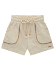 Shorts em Linho com Elastano 98123 Infanti Infantil Menina