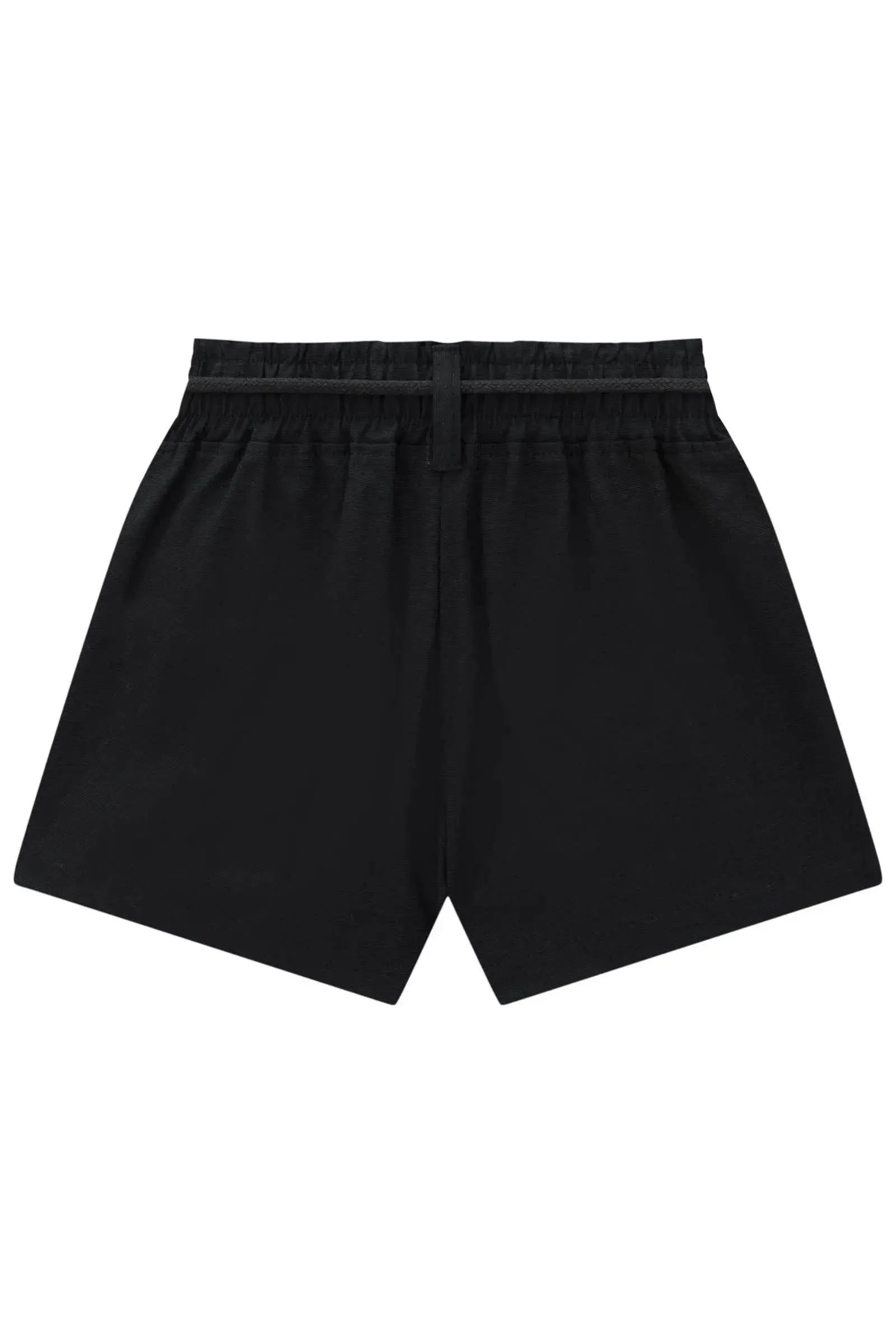 Shorts em Linho Santorine com Elastano 88128 Infanti Infantil Menina