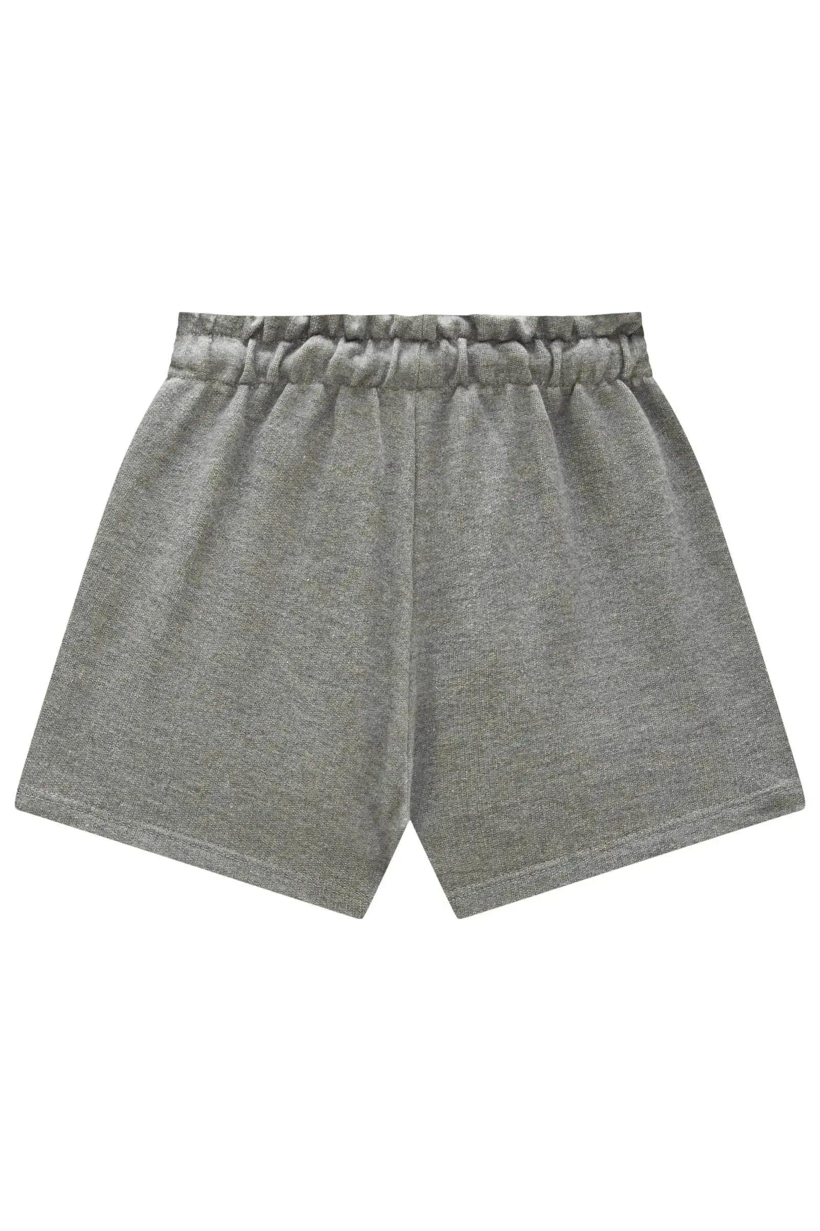Shorts em Moletom sem Pelúcia 94374 Infanti Infantil Menina