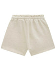 Shorts em Moletom sem Pelúcia 96420 Infanti Infantil Menina