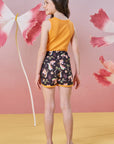 Shorts em Nylon Bora 82936 Infanti Infantil Menina