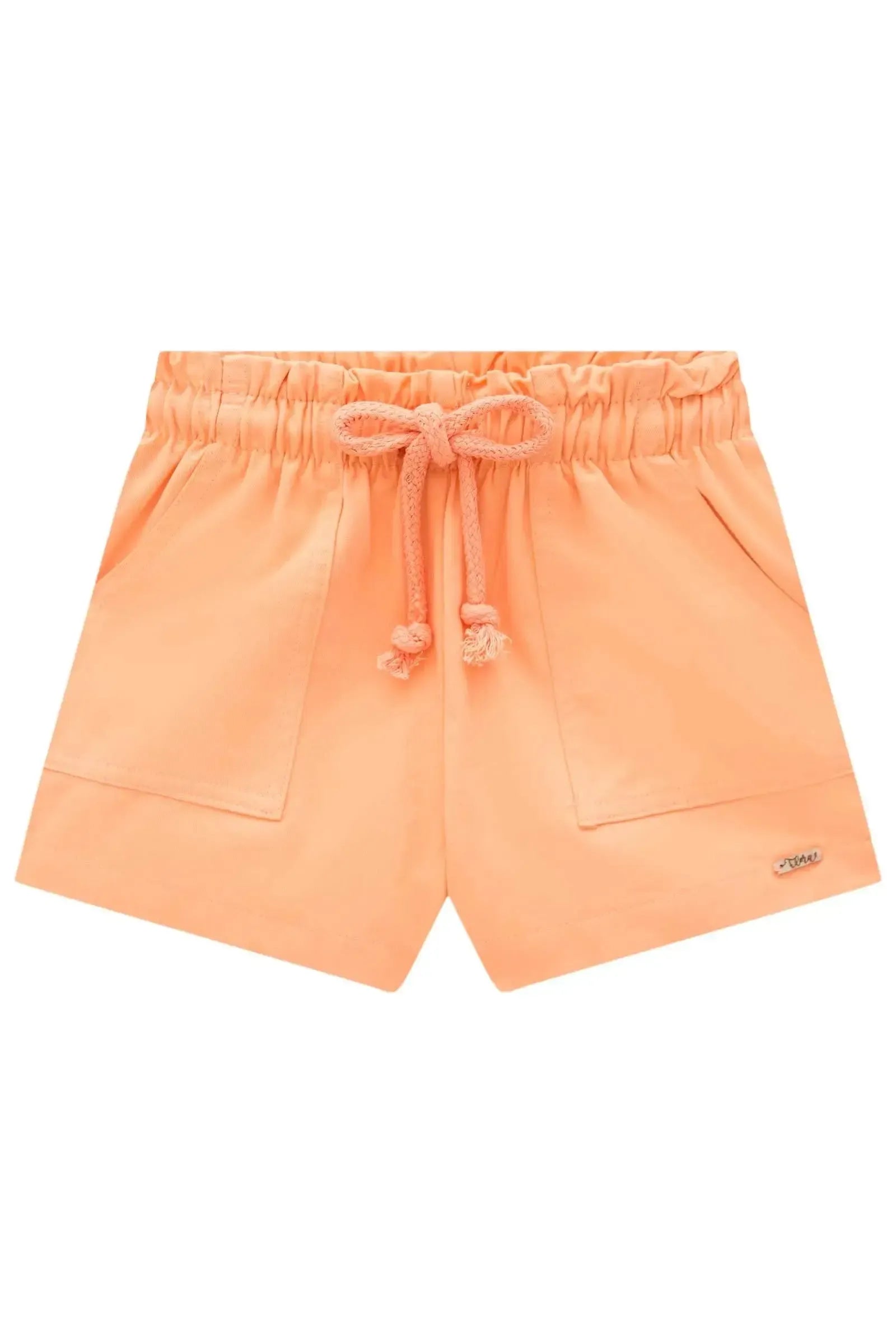 Shorts em Sarja com Elastano 86495 Infanti Infantil Menina