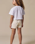 Shorts em Sarja com Elastano 94947 Infanti Infantil Menina