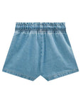 Shorts Saia em Jeans Wishita 98342 Infanti Infantil Menina