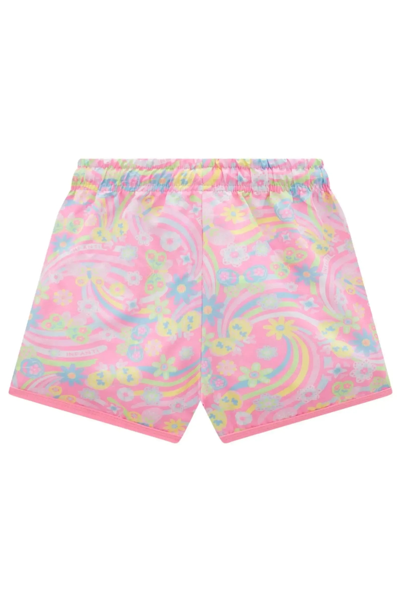 Shorts Saída de Praia em Nylon Ergonomic com Elastano 95913 Infanti Infantil Menina