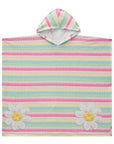 Toalha Poncho com Capuz em Plush Atoalhado 99172 Infanti Infantil Menina