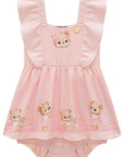 Vestbody em Cotton 98592 Infanti Bebê Menina