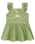 Vestbody em Linho com Elastano 98086 Infanti Bebê Menina
