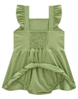 Vestbody em Linho com Elastano 98086 Infanti Bebê Menina