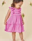 Vestido em Air Flow Crepe Duna 81842 Infanti