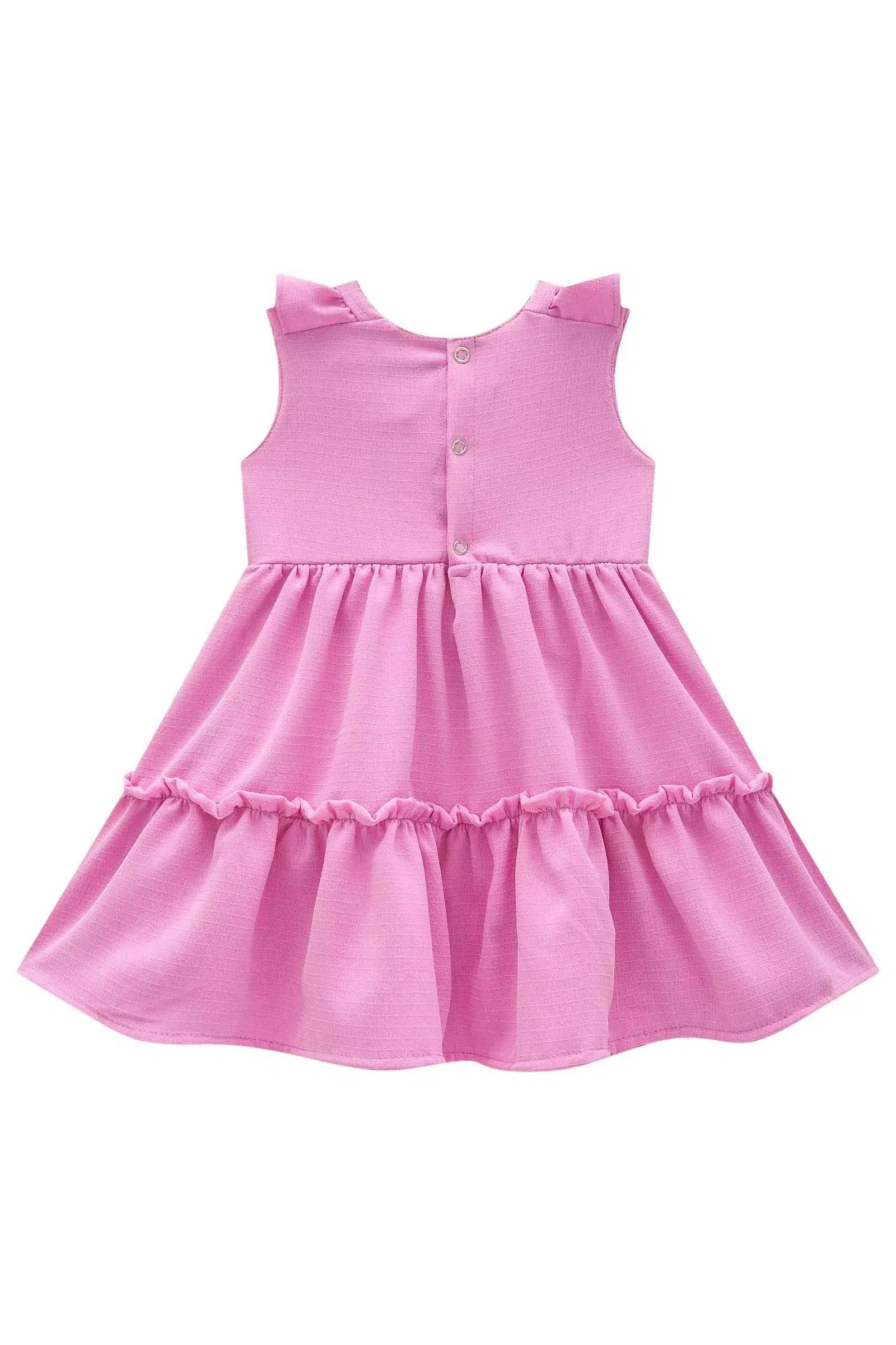 Vestido em Air Flow Crepe Duna 81842 Infanti