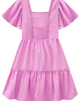 Vestido em Air Flow Crepe Duna 81895 Infanti