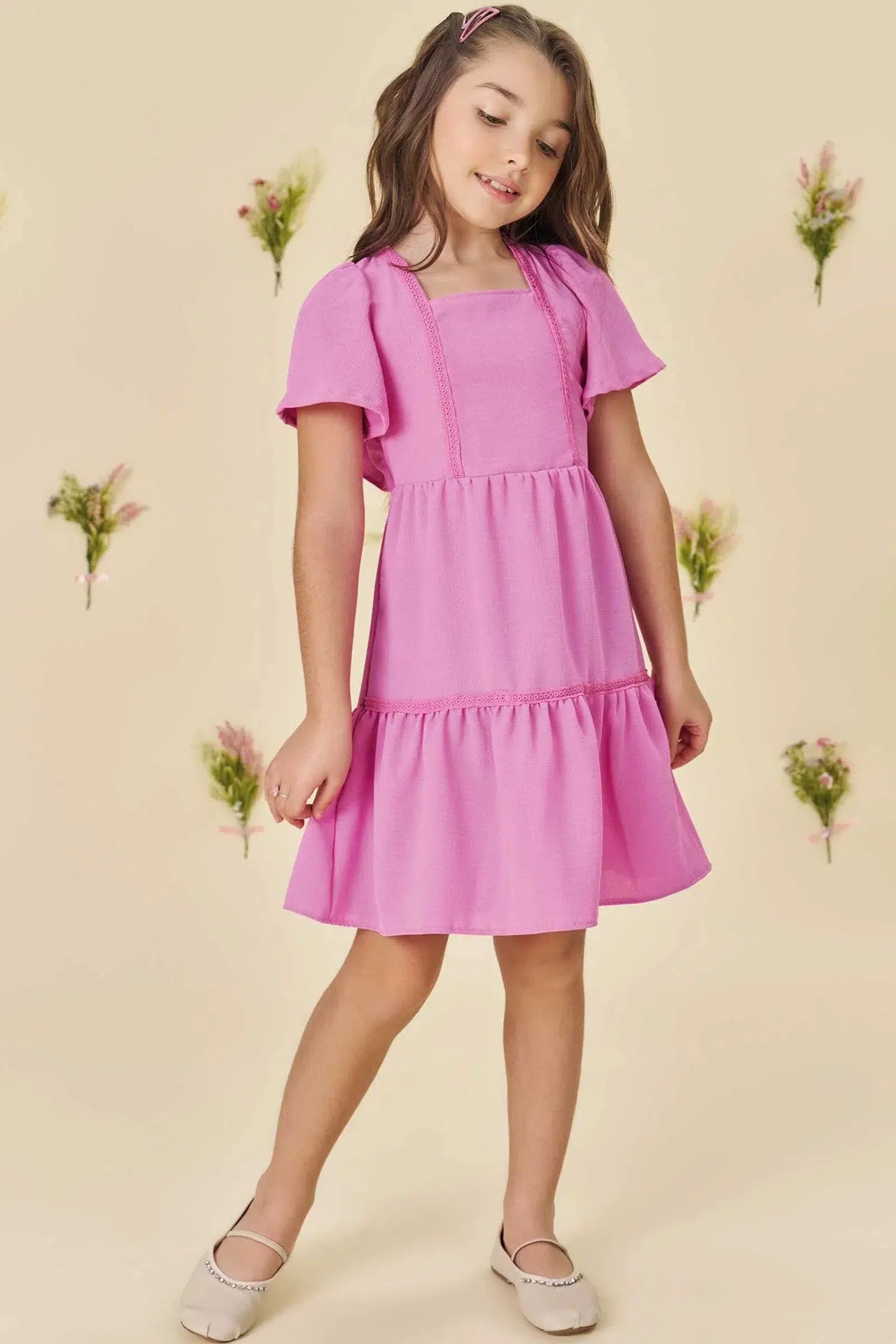 Vestido em Air Flow Crepe Duna 81895 Infanti