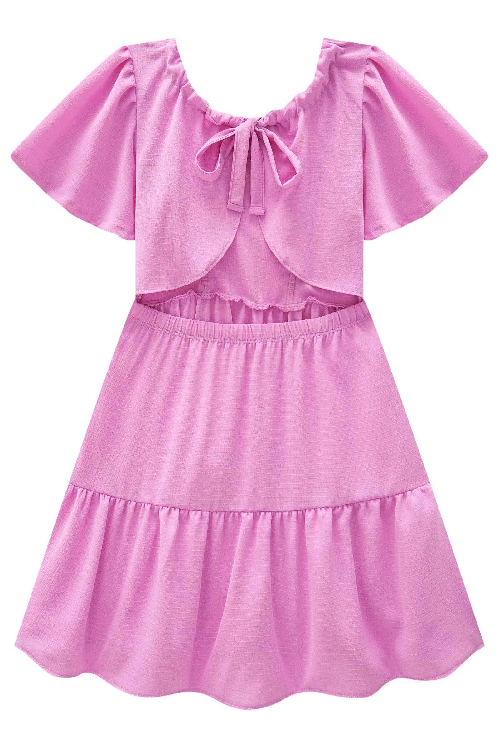 Vestido em Air Flow Crepe Duna 81895 Infanti