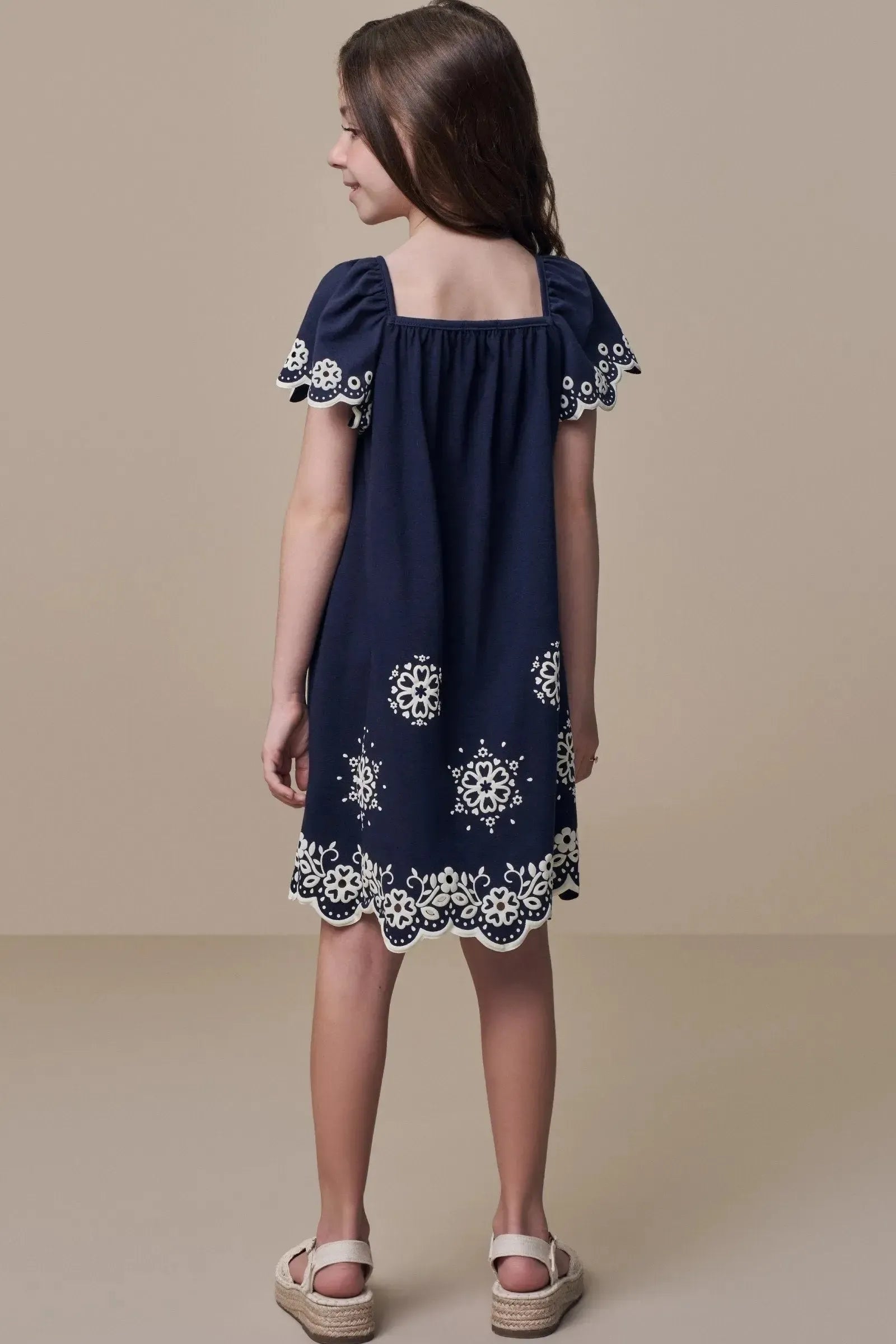 Vestido em Cotton 15785 Infanti Infantil Menina