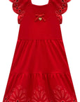 Vestido em Cotton 21714 Infanti Infantil Menina