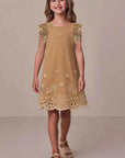 Vestido em Cotton 21720 Infanti Infantil Menina