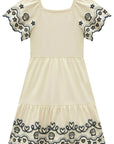 Vestido em Cotton 21729 Infanti Infantil Menina