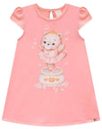 Vestido em Cotton 83972 Infanti Bebê Menina