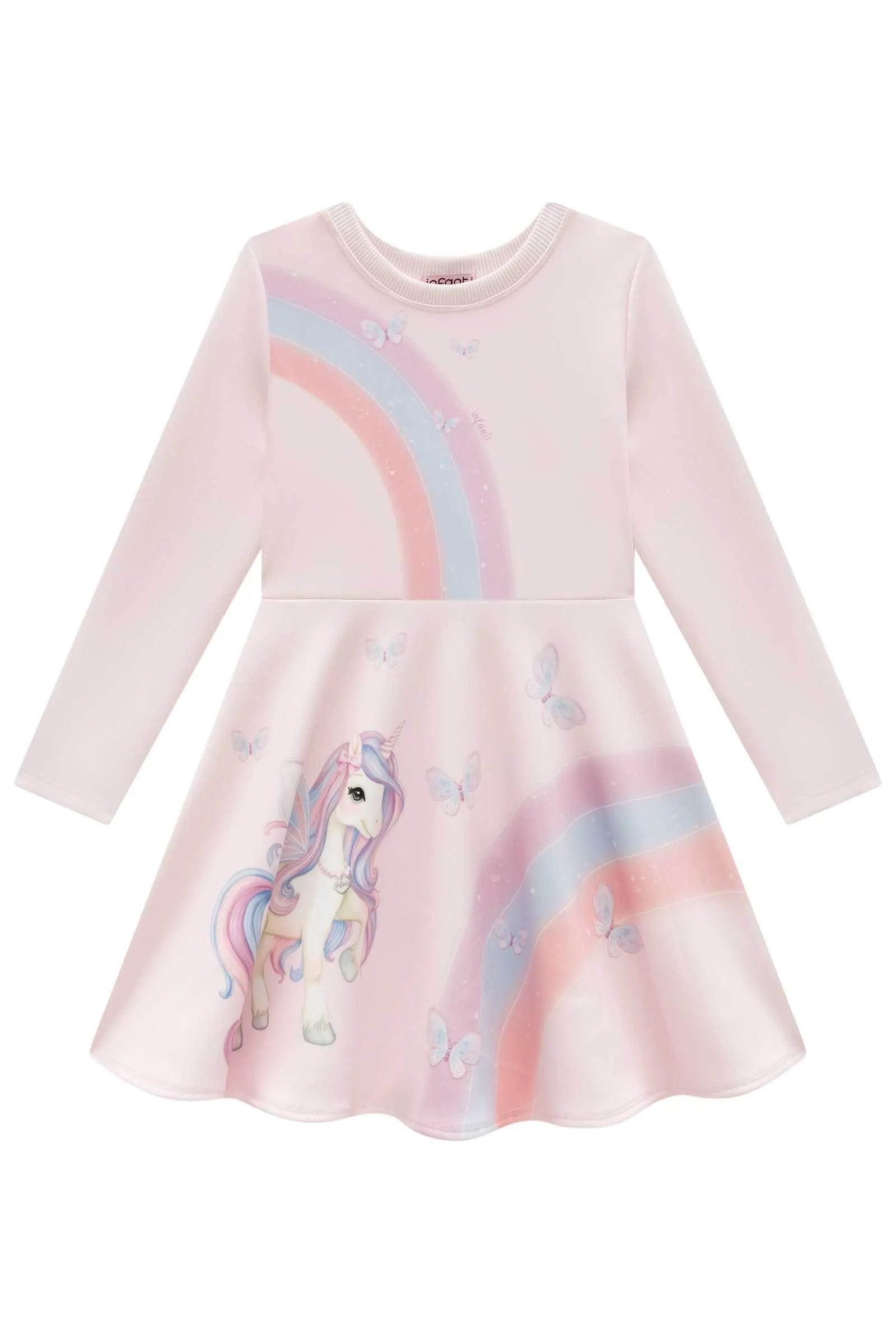 Vestido em Fly Tech 92190 Infanti Infantil Menina