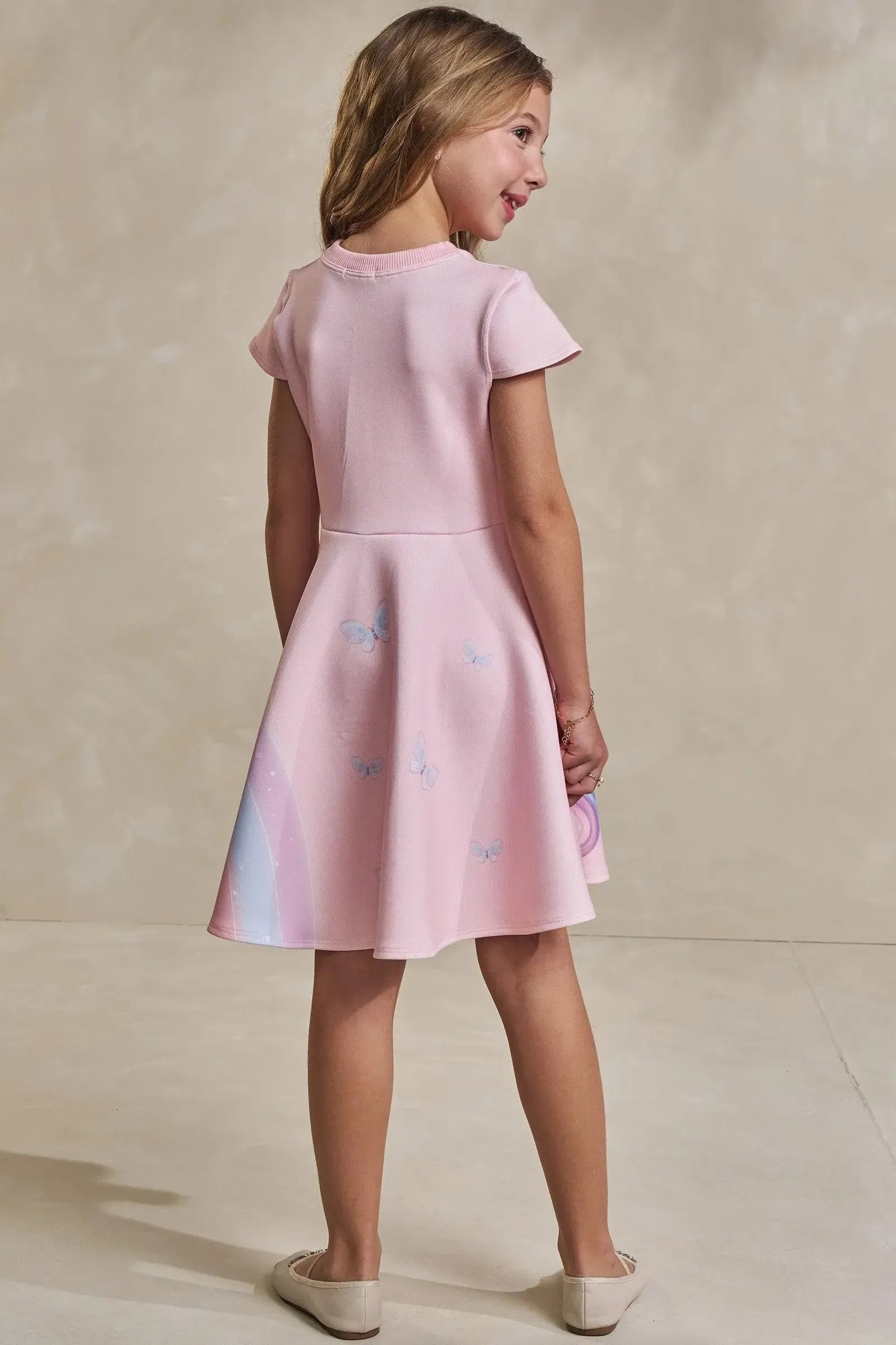 Vestido em Fly Tech 93594 Infanti Infantil Menina