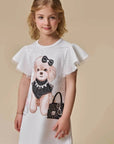Vestido em Fly Tech 94911 Infanti Infantil Menina