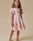 Vestido em Fly Tech 95833 Infanti Infantil Menina