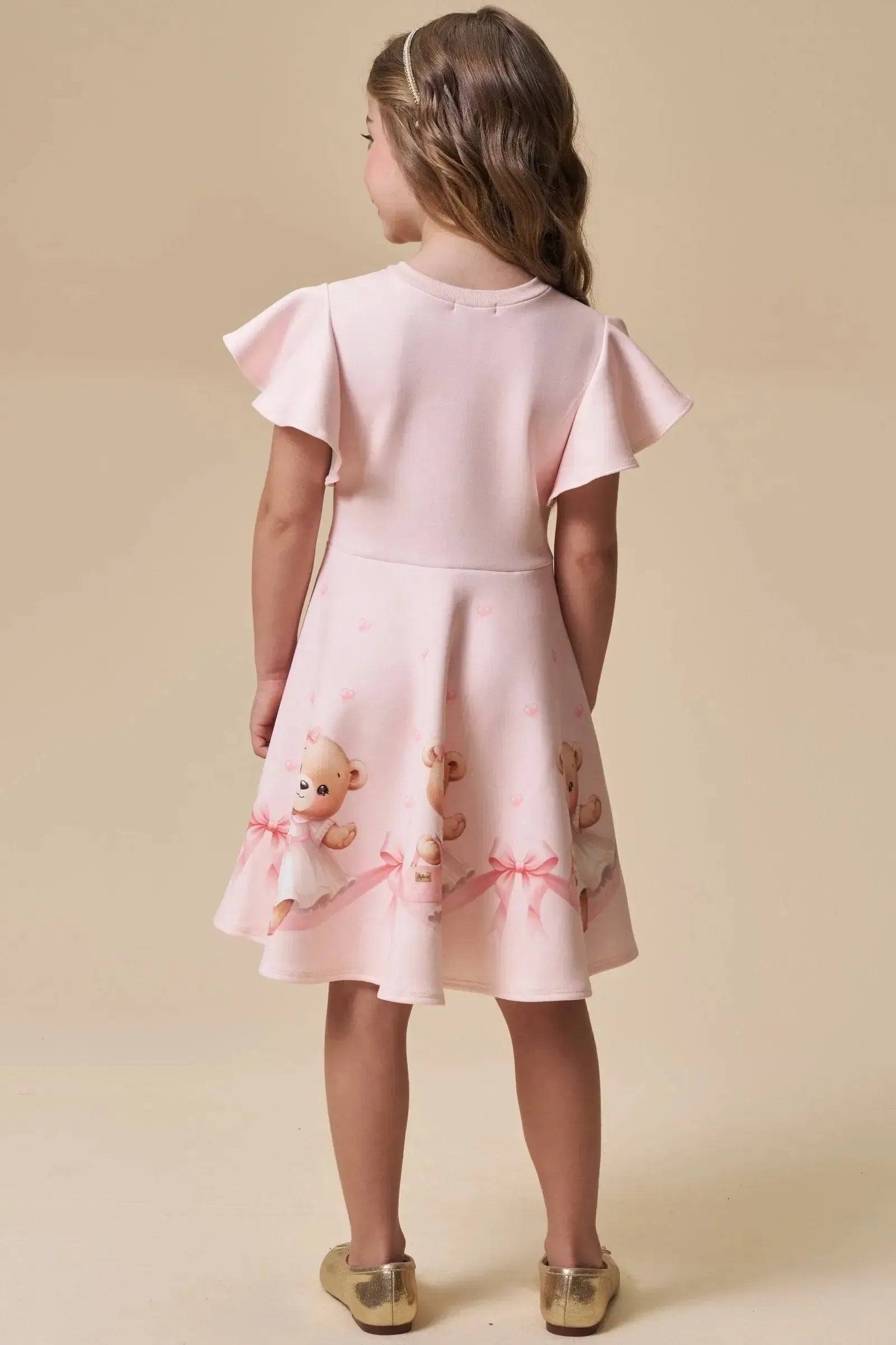 Vestido em Fly Tech 95833 Infanti Infantil Menina