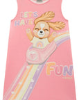 Vestido em Fly Tech 98994 Infanti Infantil Menina