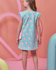 Vestido em Fly Tech. Acompanha Bolsa 99382 Infanti Infantil Menina