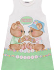 Vestido em Fly Tech. Acompanha Kit Pulseiras. 93432 Infanti Infantil Menina