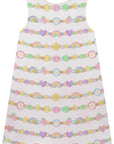 Vestido em Fly Tech. Acompanha Kit Pulseiras. 93432 Infanti Infantil Menina