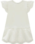 Vestido em Fly Tech e Tule Paetê 95719 Infanti Infantil Menina