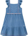 Vestido em Jeans Liz com Elastano 76146 Infanti