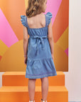 Vestido em Jeans Liz com Elastano 76146 Infanti